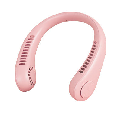 Hanging Neck Fan Portable Cooling Fan USB Leafless 360 Degree