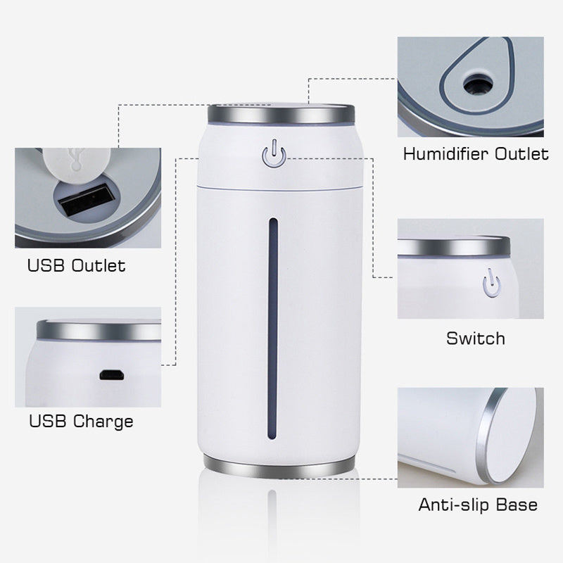 Hot Selling Car Humidifier 220ML Mini USB Aroma Diffuser Wholesale