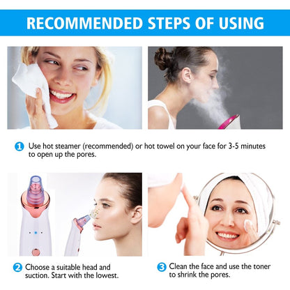 Blackhead Instrument Electric Suction Facial Washing Instrument