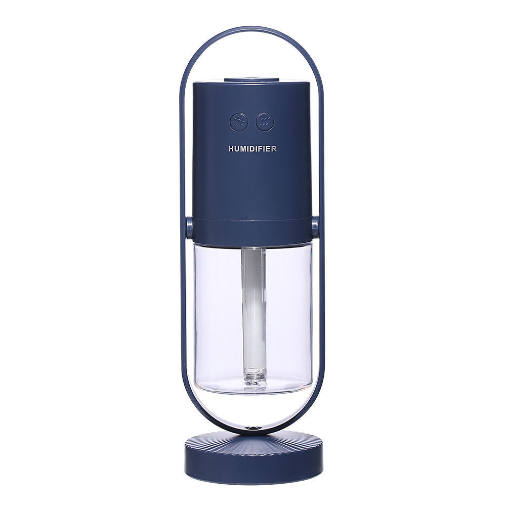 Humidificateur portable à lumière colorée de 200 ml, humidificateur de voiture rechargeable par USB